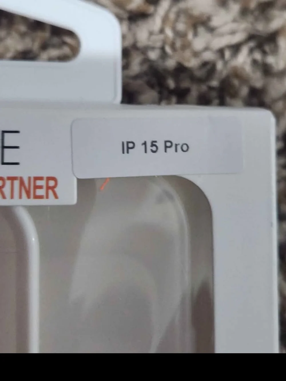 I Phone 15 Pro White Acrylic MagSafe-Compatible Phone Case